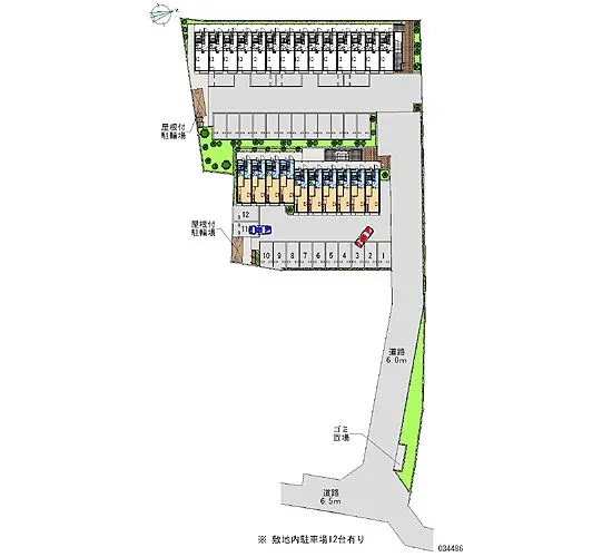 ★手数料０円★船橋市三山６丁目　月極駐車場（LP）